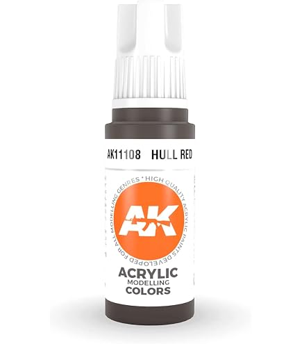 アナカラーマルル　微高レート Amazon.com: AK Interactive 3rd Gen Acrylic Burnt Red 17ml : Arts